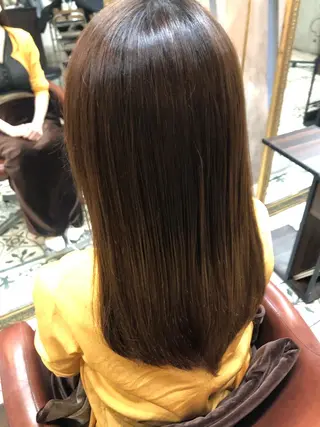 ロング ✨髪質改善✨ 縮毛矯正/佐藤恵太のヘアスタイル