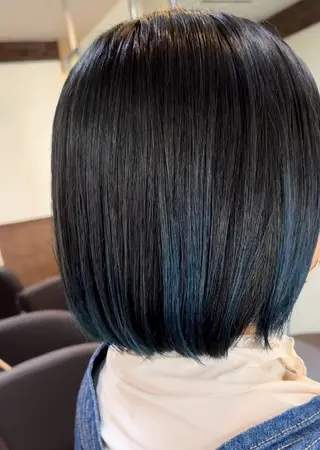 カラー 束感まつぱ🥑🤍 NATUKI🤍のマツエク・マツパデザイン