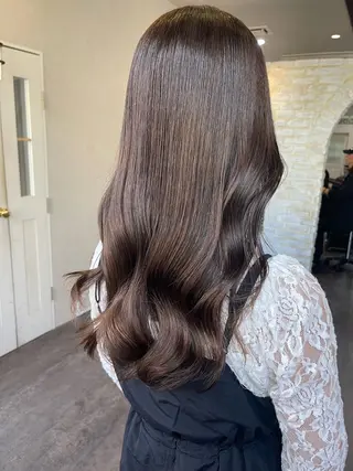 セミロング カラー🫧アレンジ 🎀REIMIのヘアスタイル