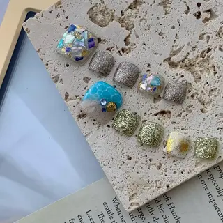 ネイル 'mm所属・'mm  (ミリ) ＭＡＮＡＭＩのネイルデザイン