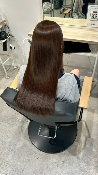 ロング カラー himari💜 暖色カラー/レイヤーのヘアスタイル