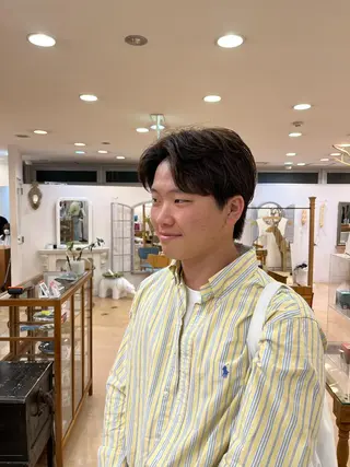 パーマ メンズ 💠つたふうか/ 韓国/メンズヘア💠のヘアスタイル