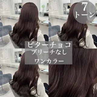 ロング トレンドモテカラー 🩷色落ちまで可愛くのヘアスタイル