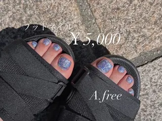 ネイル A.free✧*｡ アレルギー対応✧*｡のネイルデザイン