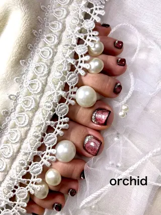 ネイル orchid ♡オーキッドのネイルデザイン