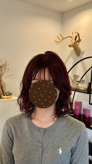 カラー 牧野 花夏のヘアスタイル