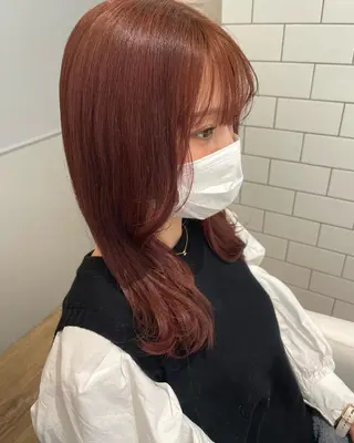 ミディアム カラー パーマ ヘアアレンジ メンズ キッズ ネイル マツエク・マツパ 🫧垢抜けヘア🫧 SHIORIのヘアスタイル