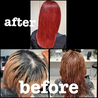 カラー ⛄️カラー/縮毛矯正 /カット/れい🐯のヘアスタイル