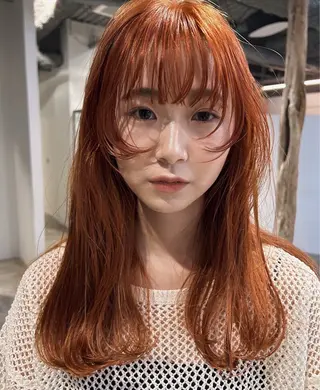 ロング カラー パーマ sano rikitoのヘアスタイル