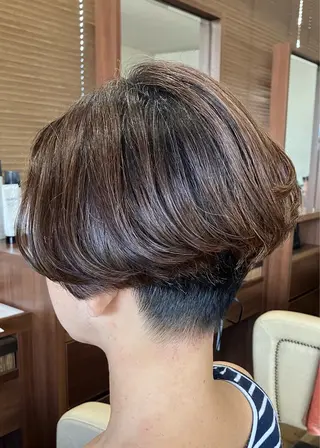 ショート 平川 かなこのヘアスタイル