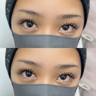 マツエク・マツパ CHERIE coco.所属・♡𝑴𝒂𝒉𝒐♡ 𝒄𝒐𝒄𝒐のマツエク・マツパデザイン