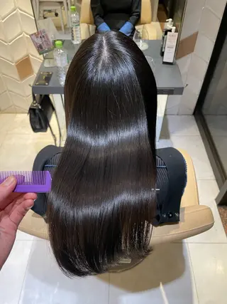 ミディアム 大藤 彩のヘアスタイル