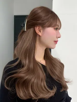 ロング カラー 艶髪/モテヘア🎀 MIHOのヘアスタイル