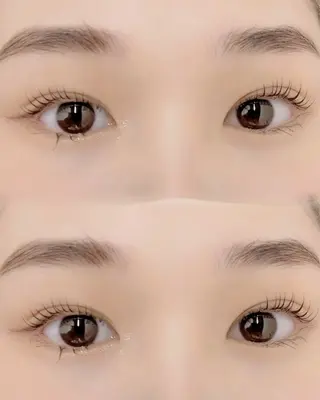 マツエク・マツパ rukuku🌼Ui まつパ/眉毛Waxのマツエク・マツパデザイン