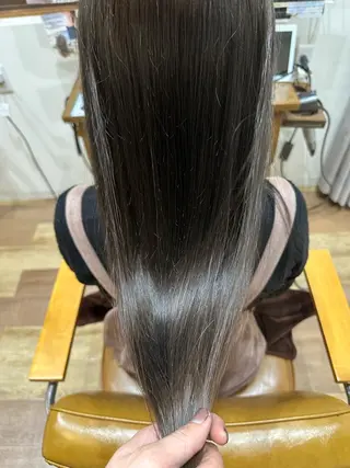 ロング カラー 透明感カラー/韓国風 /髪質改善/ゴトウのヘアスタイル