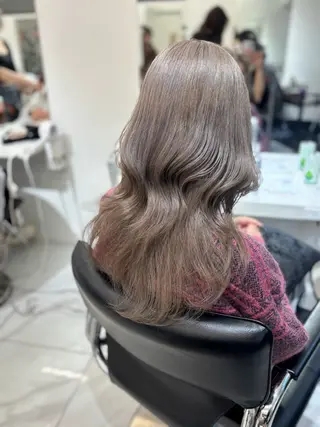 ミディアム カラー 🩶大人韓国ヘア 渋谷/Satsukiのヘアスタイル