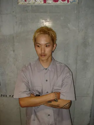 ショート カラー メンズ tsuchida yuseiのヘアスタイル