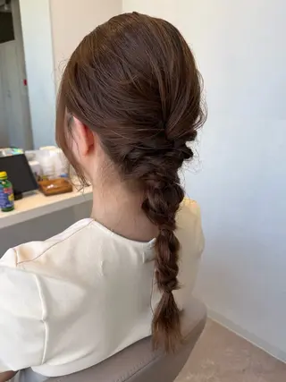 ヘアアレンジ 🍇おぐら めぐみ🍇のヘアスタイル