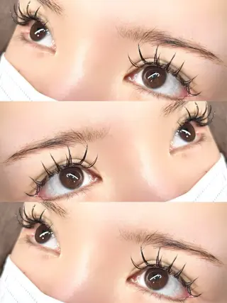 マツエク・マツパ 🩰yuri🩰 似合わせ/束感のマツエク・マツパデザイン