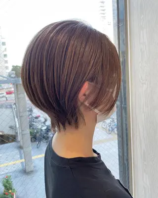 ショート カラー 河合秀明/ショート /ボブ/レイヤーのヘアスタイル