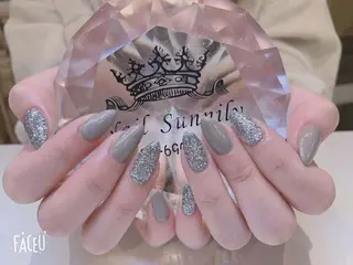 ネイル 長さだし専門店 M2　rikaのネイルデザイン