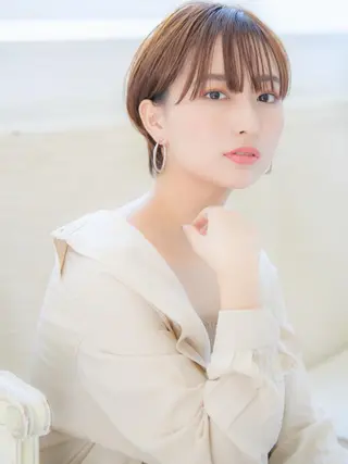 ショート カラー ヘアアレンジ メンズパーマ特化🔥 ツイスパ/シャドウのヘアスタイル