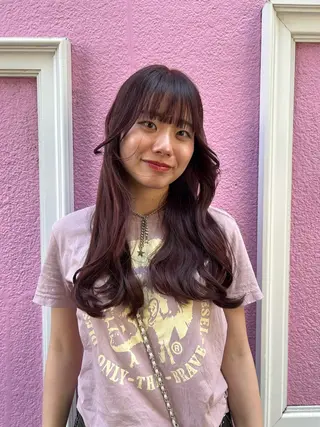 ロング レイヤー／マツエク 💋𝑨𝑵𝑵𝑨のヘアスタイル