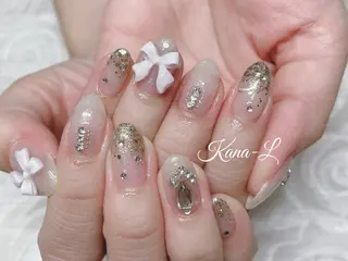 カラー ネイル 芦辺 香奈のネイルデザイン