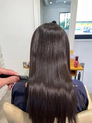 セミロング salowin suite 柏所属・髪質改善特化 専門美容師オクダ♂のヘアスタイル