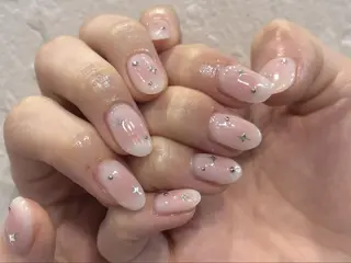 ネイル ki🍒🍒 ki ツルツルネイルのネイルデザイン