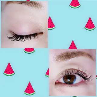 マツエク・マツパ Rouge ・ K  　のマツエク・マツパデザイン