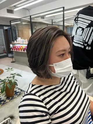 ショート INORI /フェイスレイヤーのヘアスタイル