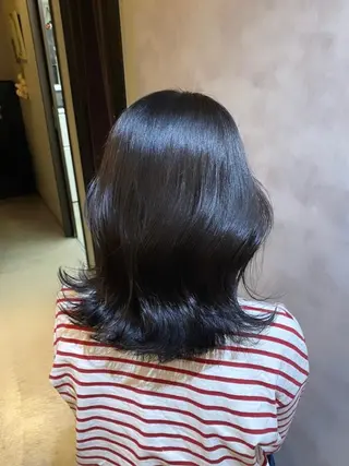 ミディアム collet ginza所属・【髪質改善】カラー 韓国ヘア🎀RISAのヘアスタイル