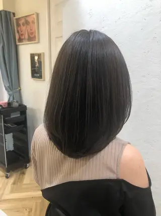 ミディアム カラー パーマ ヘアアレンジ Londideal 高橋ヒロシのヘアスタイル