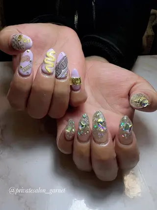 ネイル Garnet nailのネイルデザイン