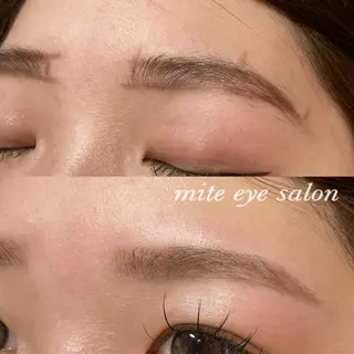 アイブロウ mite eye 浅岡のマツエク・マツパデザイン