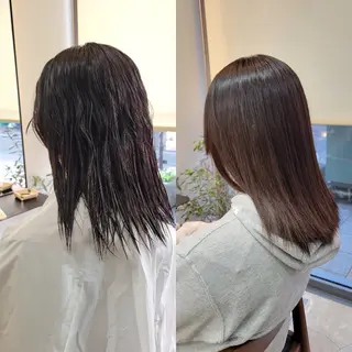 ミディアム stoke TOKYO所属・野村 果音(カノン)のヘアスタイル