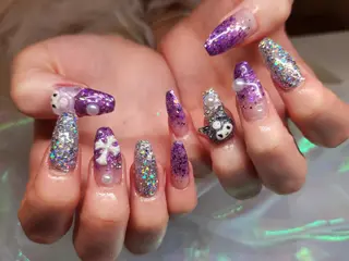 ネイル 💜bora .のネイルデザイン
