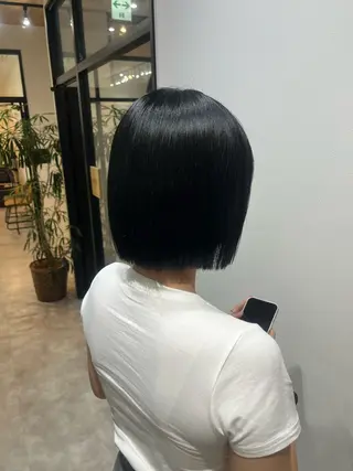 ミディアム カラー 🫧ぷる艶カラー🫧 Yuubi🦩のヘアスタイル