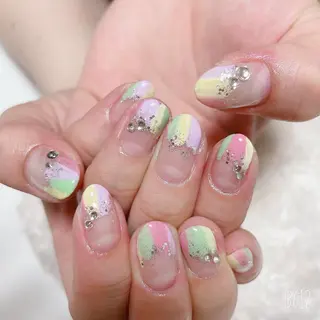 ネイル The Best Beauty受付担当のヘアスタイル