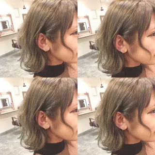 ショート カラー hair salon Ranun髪質改善のヘアスタイル