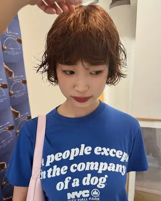 ショート パーマ FILMS / yuuna 🦢🫗のヘアスタイル