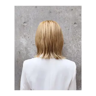 ミディアム 勝谷 悟史のヘアスタイル