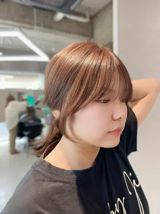 ロング 23°NADAUN所属・岐阜1番韓国ヘア/ 星羅/23°のヘアスタイル