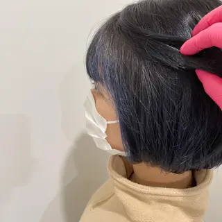 ミディアム カラー I'S.横浜所属・赤み消しカラー 🍀JUNKIのヘアスタイル