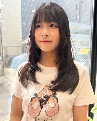 ロング entality所属・mizuki  韓国 ヘア/髪質改善のヘアスタイル
