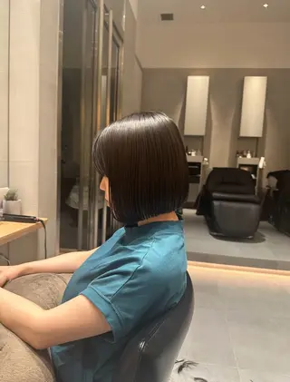 ミディアム 暗髪🐈⬛艶髪☔︎ 愛弥のヘアスタイル