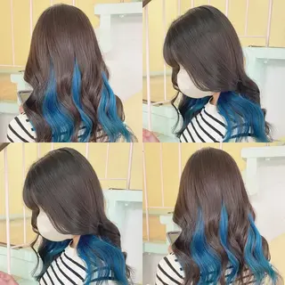 カラー 渋谷:インナーカラー ／🍒エリカ🍒のヘアスタイル