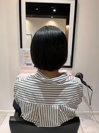 ショート パーマ 中原 優美のヘアスタイル