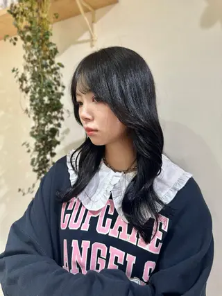 ロング カラー モテhair♡.* ﾏﾂｴｸ/さくら🍨のマツエク・マツパデザイン